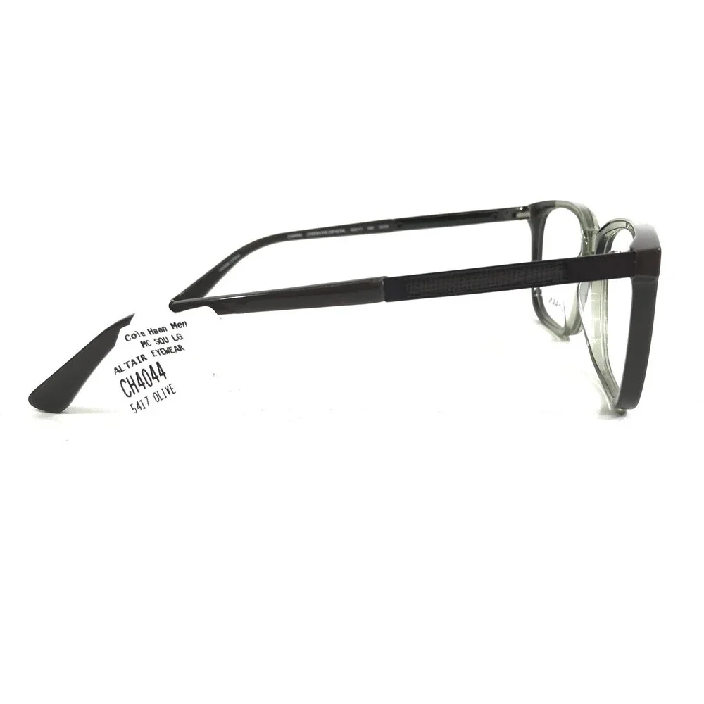 Cole Haan Eyeglasses Frames CH4044 308 OLIVE CRYSTAL Clear Green Gray 54-17-140